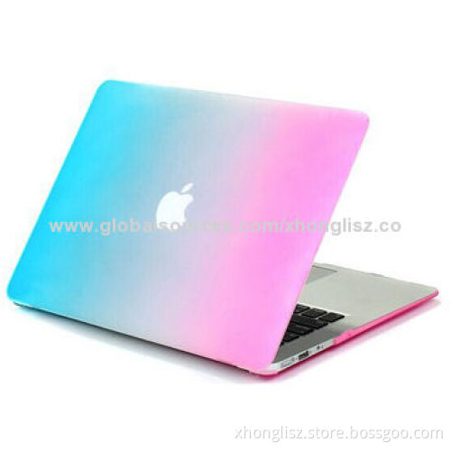 Hot-selling Candy Gradient Colorful TPU Cover for Notebook Air, Customized Designs Can be Accepted